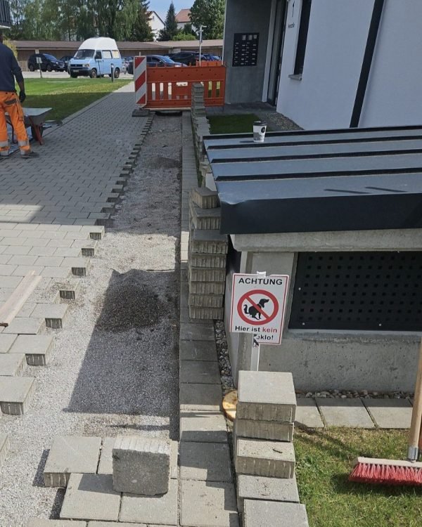 Oberflächenverlegung von AngelBau Tiefbau