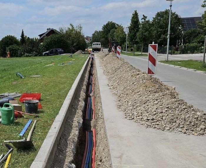 AngelBau Tiefbau Kabelverlegung
