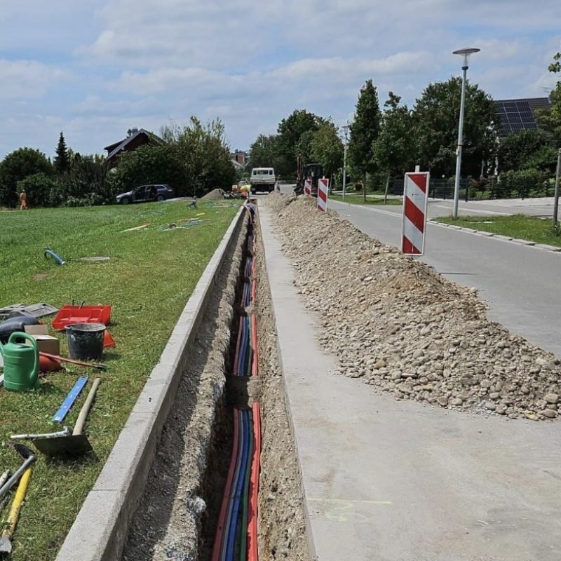 AngelBau Tiefbau Kabelverlegung