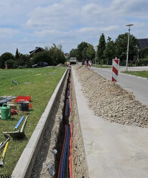 AngelBau Tiefbau Kabelverlegung