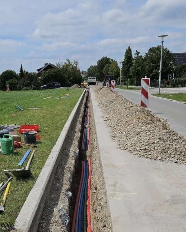 AngelBau Tiefbau Kabelverlegung